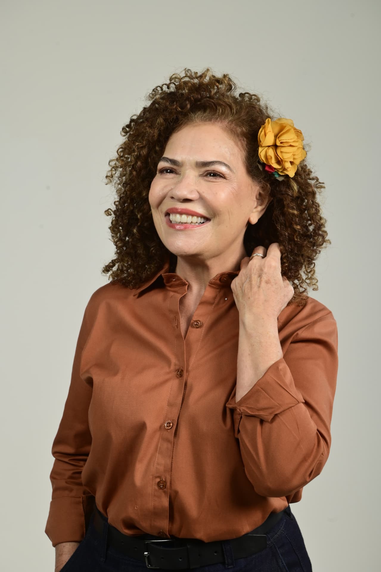 Perpétua Almeida em retrato oficial